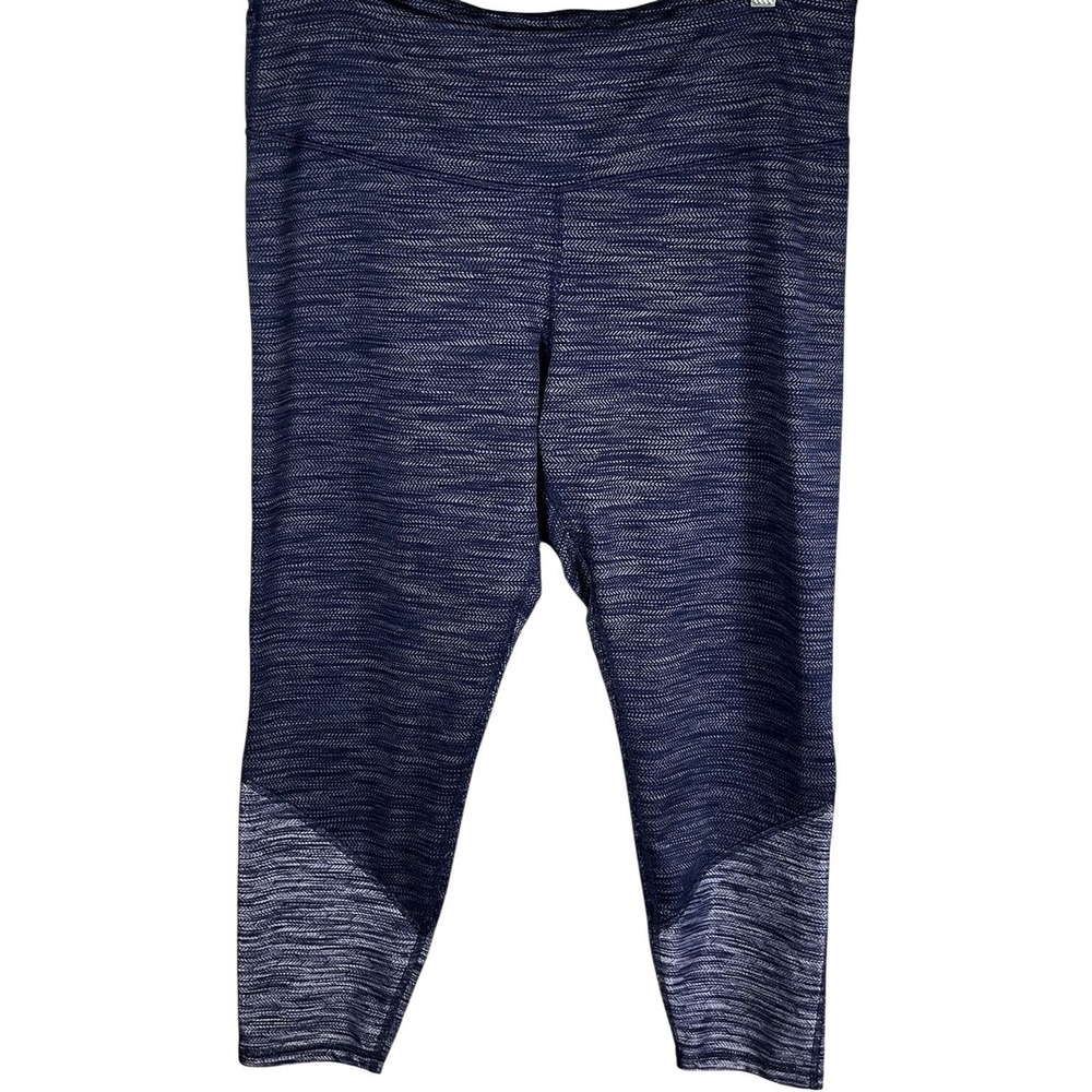 Old Navy Active‎ Go-Dry Leggings Womens XXL Heather Purple Calf Length Exercise